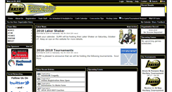 Desktop Screenshot of lakershockey.ca